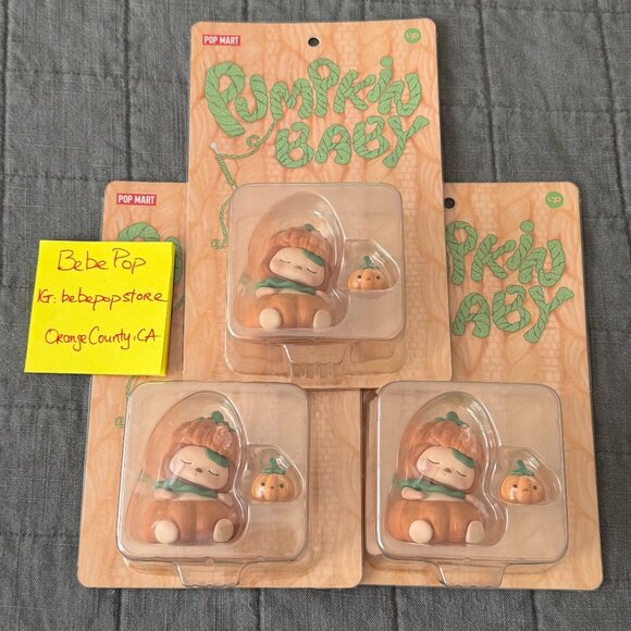 PUCKY Pumpkin Baby Figure - Picture 1 of 3